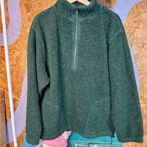 Northern Reflections Forest Green Fleece Jacket
